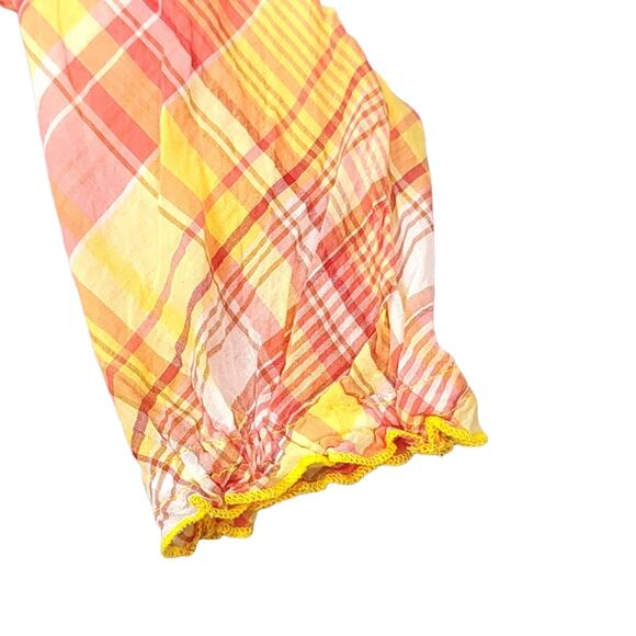 NWOT Lane Bryant Plaid Long Sleeve Keyhole Blouse - Picture 10 of 11